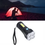 USB ŞARJLI KOMPAKT EL FENERİ