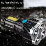 USB ŞARJLI KOMPAKT EL FENERİ