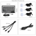 SOLAR SEYYAR PANELLİ & FİŞ ŞARJLI  2İN1 ( DİKEY MODEL ) EL FENERİ