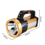 EL FENERİ & PROJEKTÖR & FİŞ ŞARJLI & METAL GÖVDE & POWERBANK