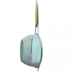 YAKUT-12334 ( 18CM ) ( AHŞAP SAPLI ) ( 2 KULAKLI  ) TEL SÜZGEÇ ( METAL ÇERÇEÇEVE )*100