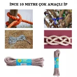 YALÇIN ÇOK AMAÇLI İP İNCE (10 METRE)